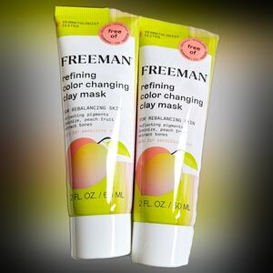NWT 》2×《 Freeman Color Changing Clay Masks!